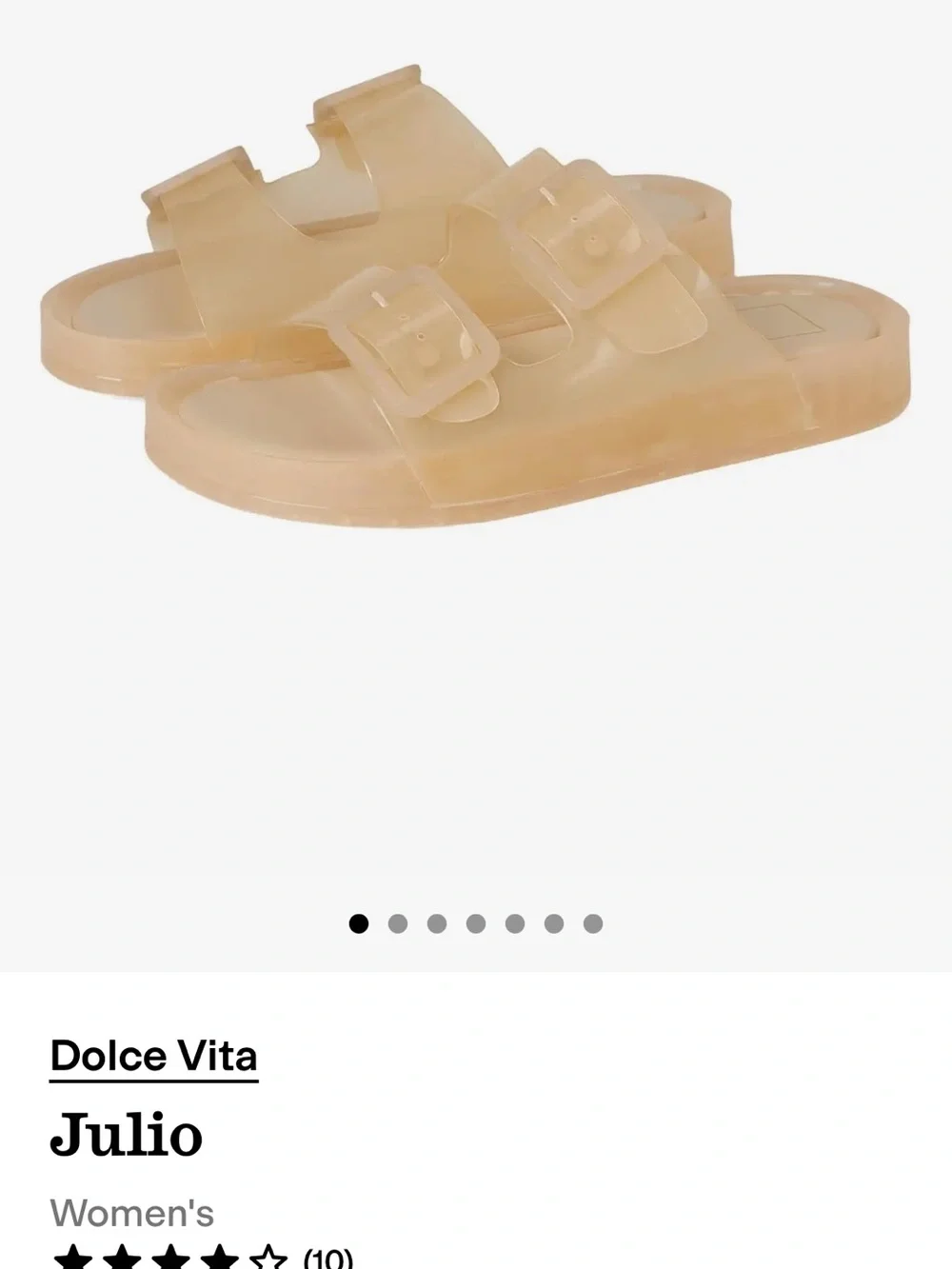 Dolce Vita Julio jelly sandals